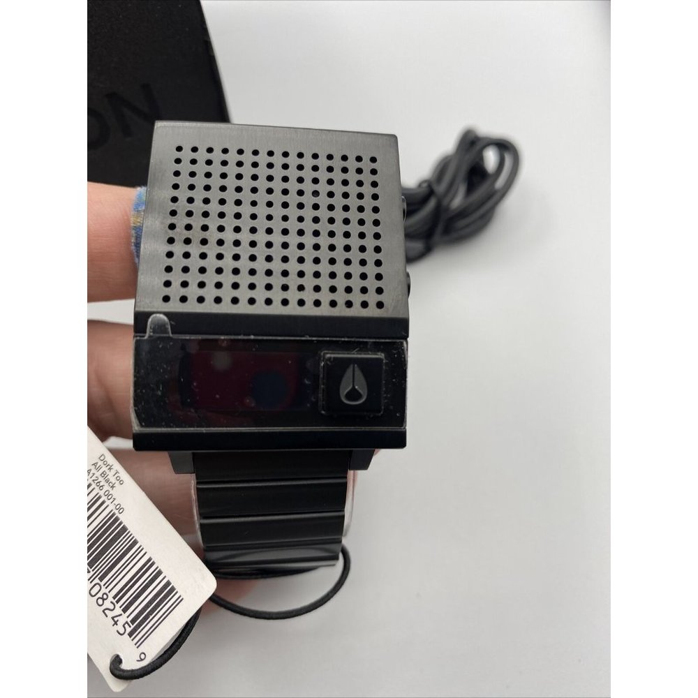 NIXON DORK TOO WATCH ALL BLACK A1266-001 NEW IN BOX